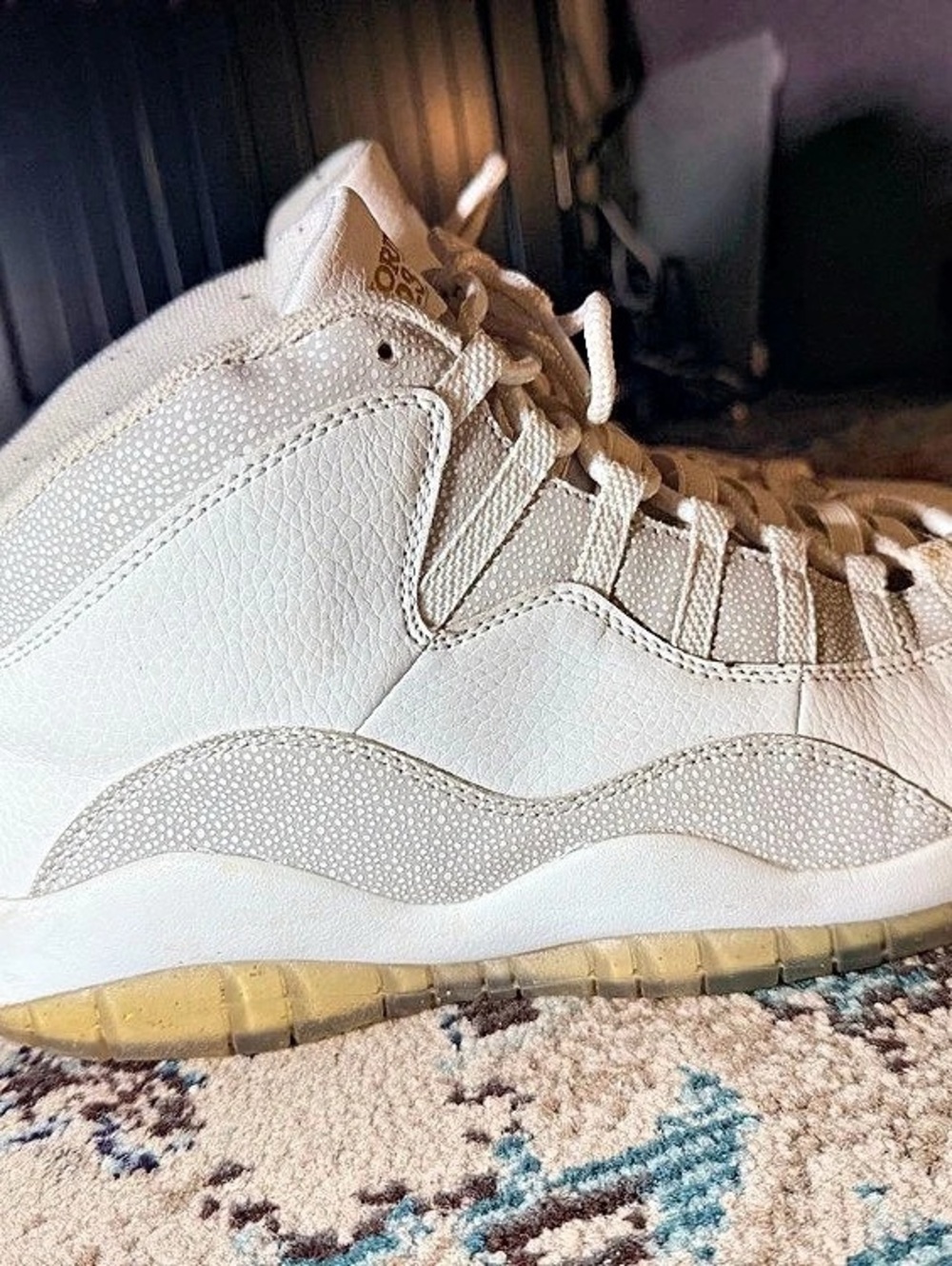 VTG Jordan 10 OVO White size 12